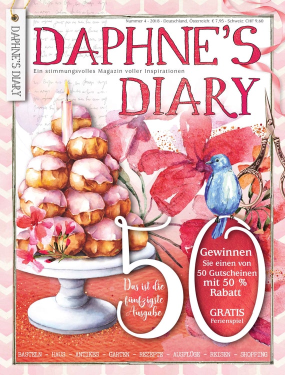 Daphnes Diary 4 2018 Magazine Residential Magazine Shabby Etsy