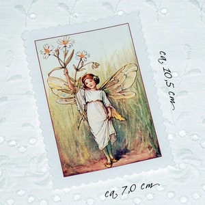 Patches Fabric Image Patch Application Spring Fairy Starwort Elf Flower Fairy