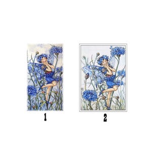 Apliques nostálgicos, Apliques, Centáurea, Elfo, Fada