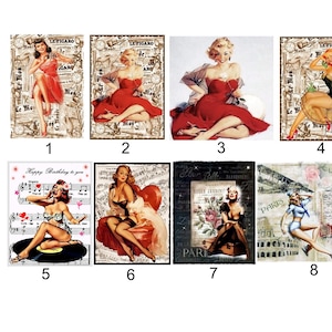 Nostalgische applicaties, verleidelijke retro charme voor uw naaiprojecten PinupGirl