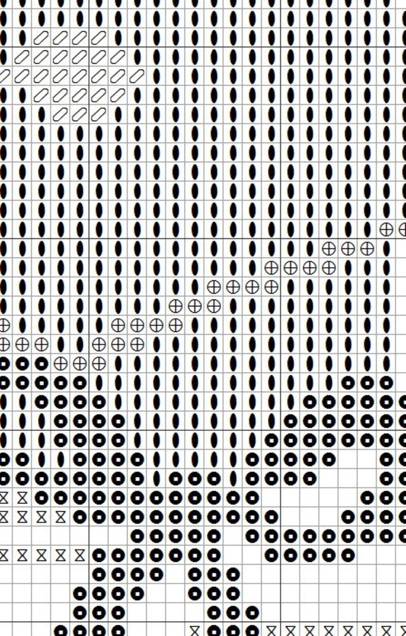 Counted Cross Stitch Pattern PDF graduation cap Etsy