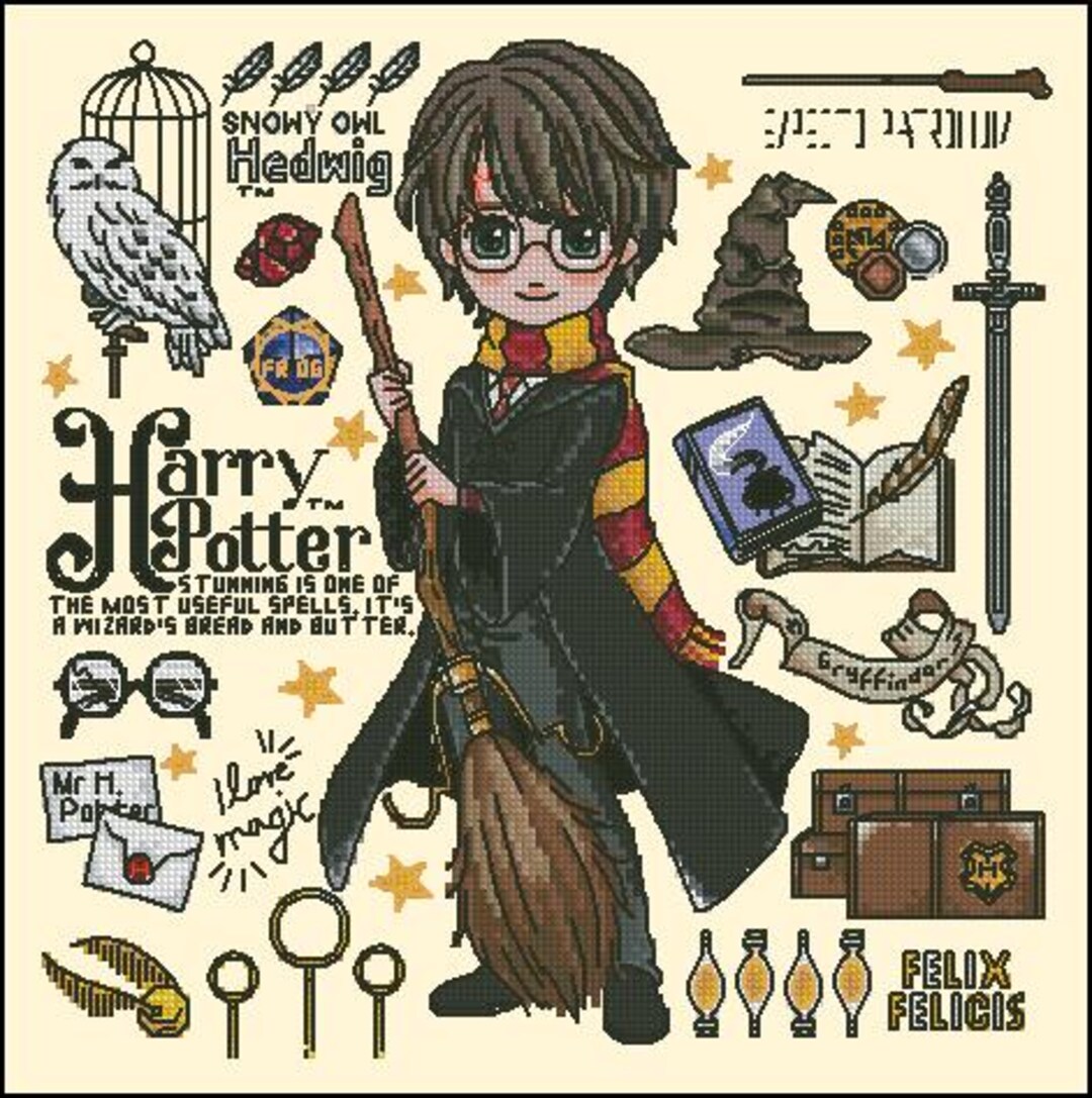 Magic Cross Stitch Pattern PDF Digital Pattern - Etsy