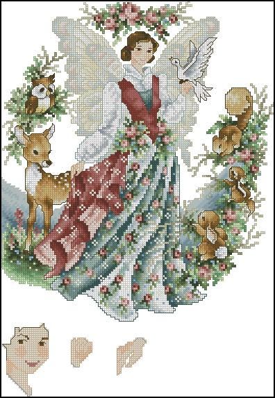 Fairy Cross Stitch Chart PDF Digital Pattern - Etsy