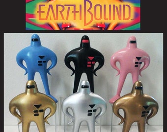 EarthBound Starman Mother 2 - 20th Anniversary Nintendo Custom-made Large 7.5 inch Figures