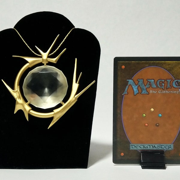 MTG Magic the Gathering - MOX DIAMOND Pendant / Necklace - Custom Very Nice