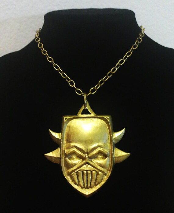 Silver Color MF DOOM Mask Stainless Steel Pendant – GTHIC