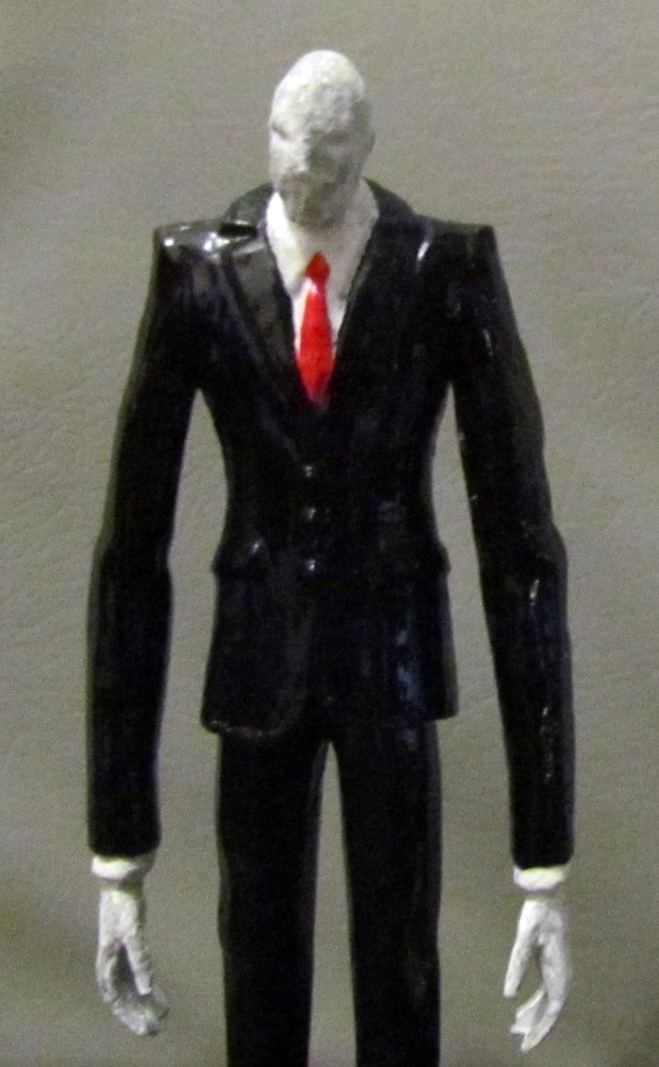 Slenderman Video Game Statue Horror Figure - Custom Slender Man Custom made...