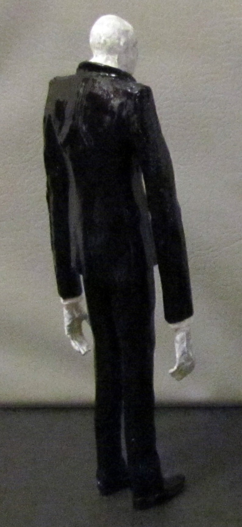 Slenderman Video Game Statue Horror Figure Custom Slender Etsy