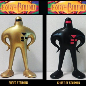 EarthBound Starman Mother 2 20th Anniversary Nintendo Custom-made Large 7.5 inch Figures image 2