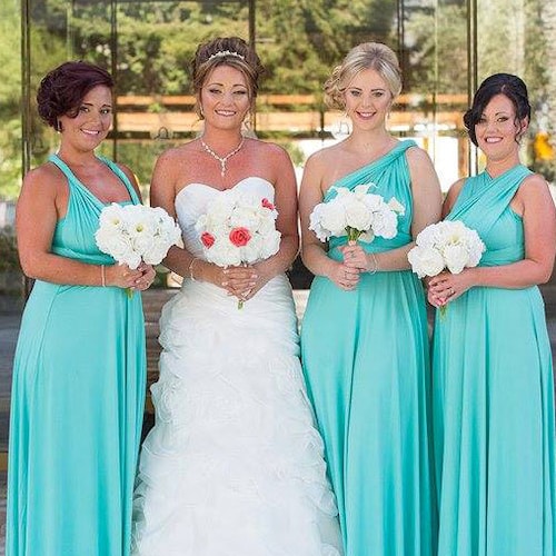 turquoise color dresses