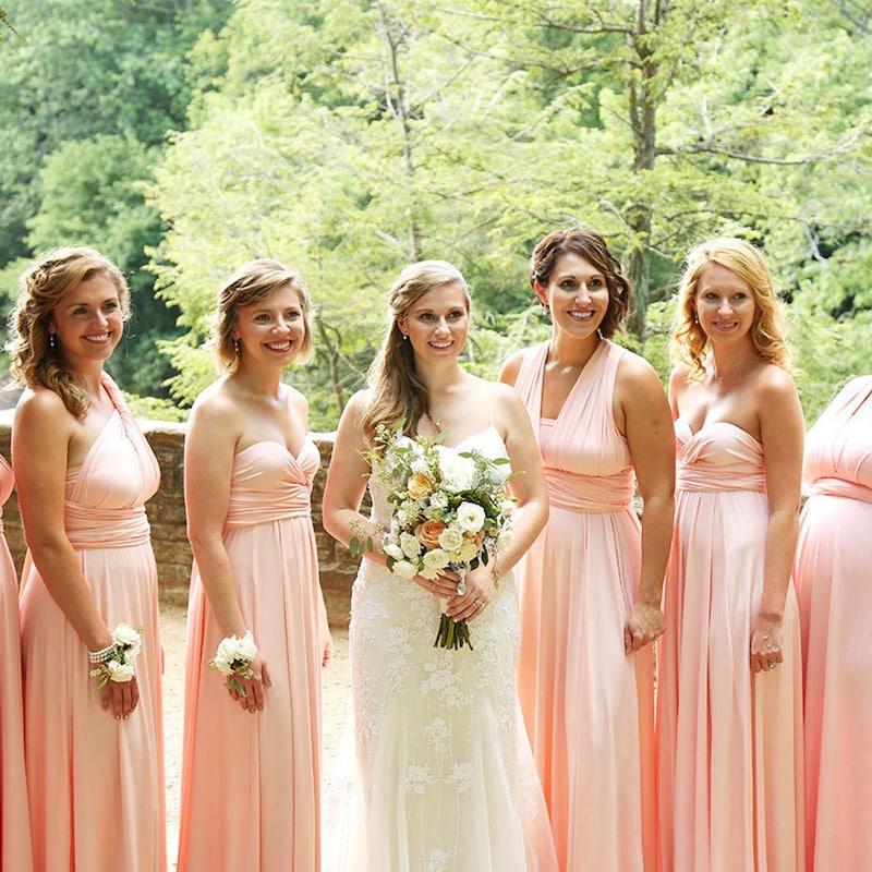 Peach Wedding Dress Etsy — free download