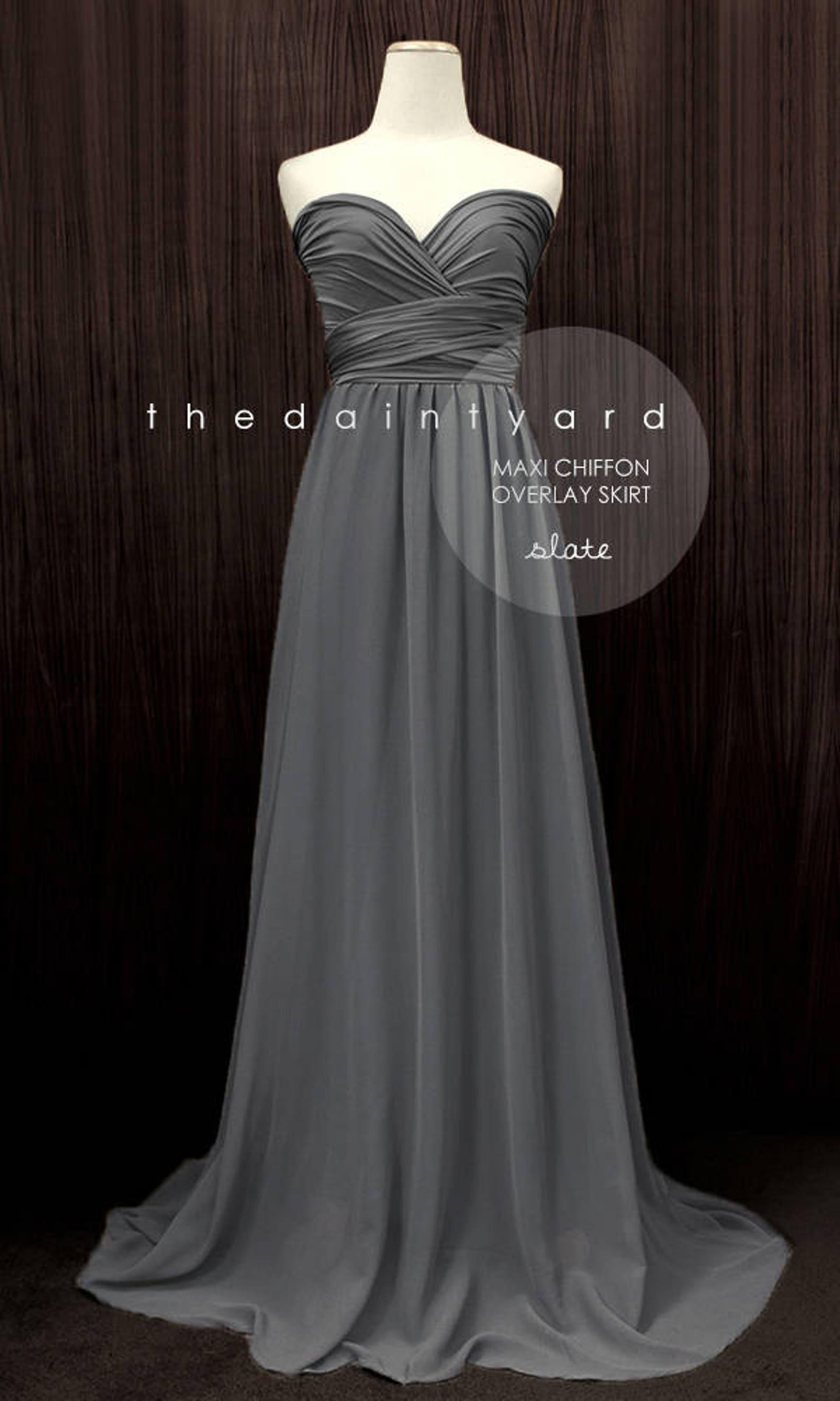 High Rise Chiffon Overlay Maxi Draped Skirt with Waist Tie Accent. $10Each