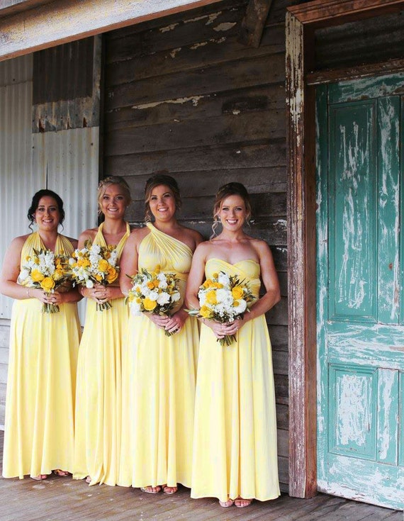 Short Bridesmaid Convertible Dress ...