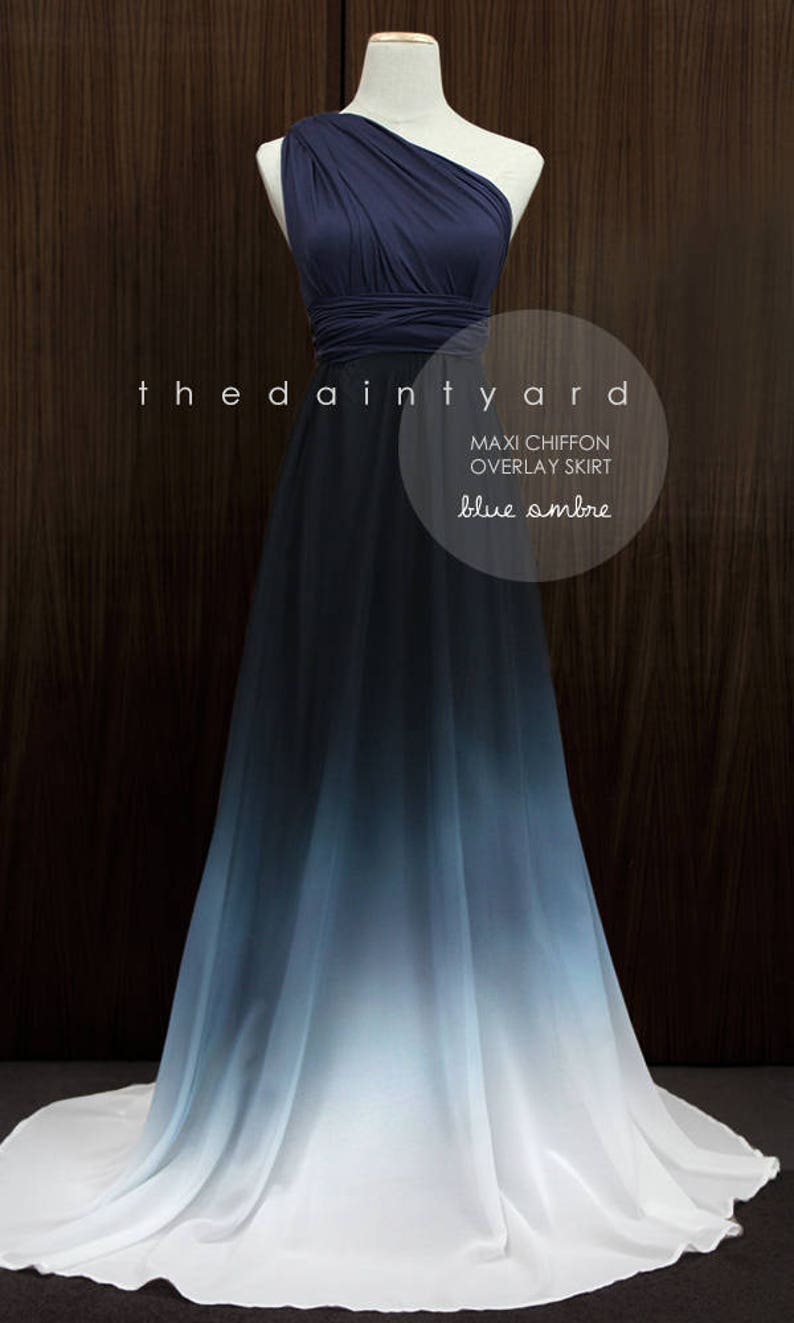 short dress with long chiffon overlay