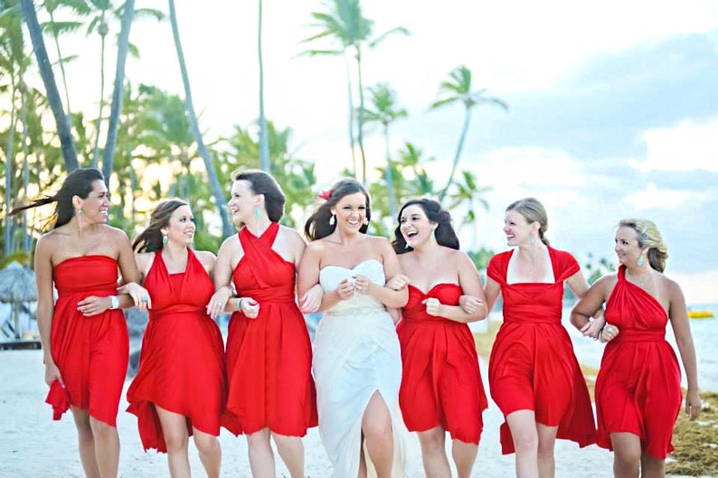 etsy multiway bridesmaid dress