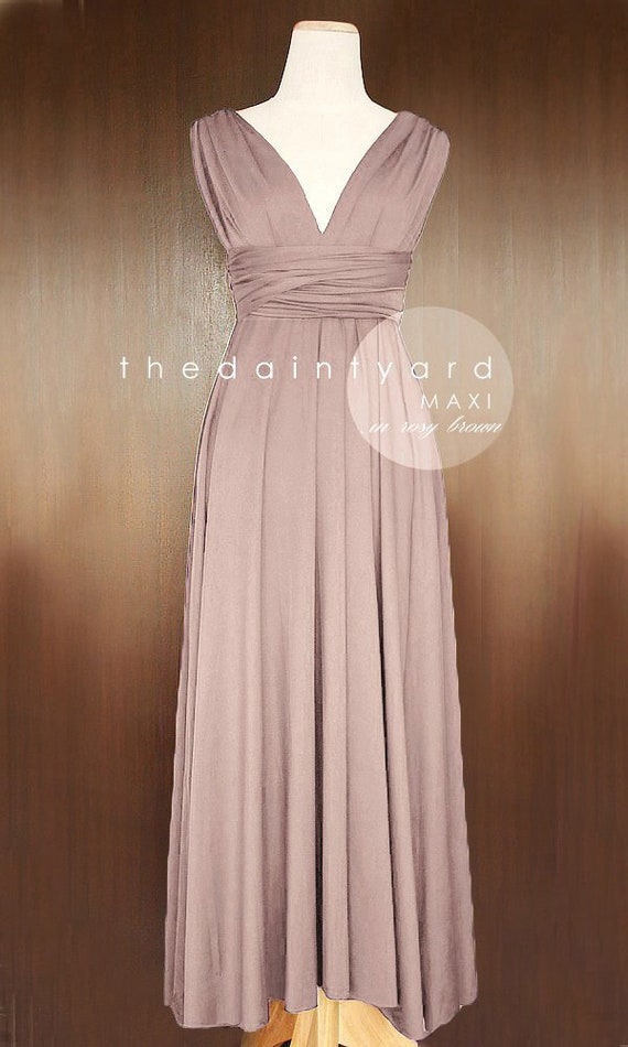 rosy prom dress