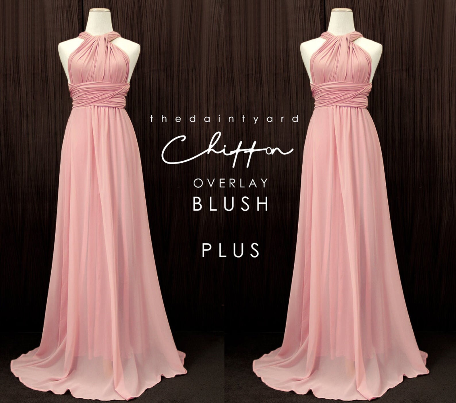 mint and pink bridesmaid dresses Pink Flowers Mint Tea Length Forest Formal Wedding Dress main image 1