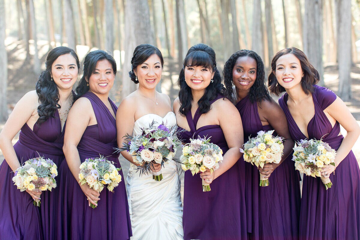 plus size multiway bridesmaid dress