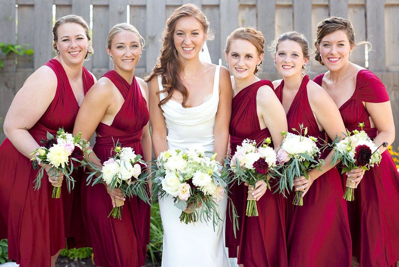 etsy multiway bridesmaid dress