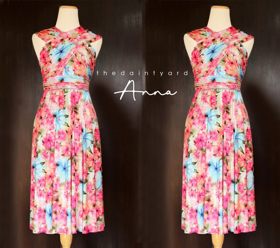 floral infinity dress