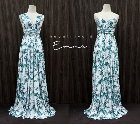 TDY Emma Maxi Floral Infinity Dress ...