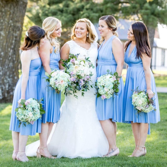 TDY Periwinkle Maxi / Short Bridesmaid ...