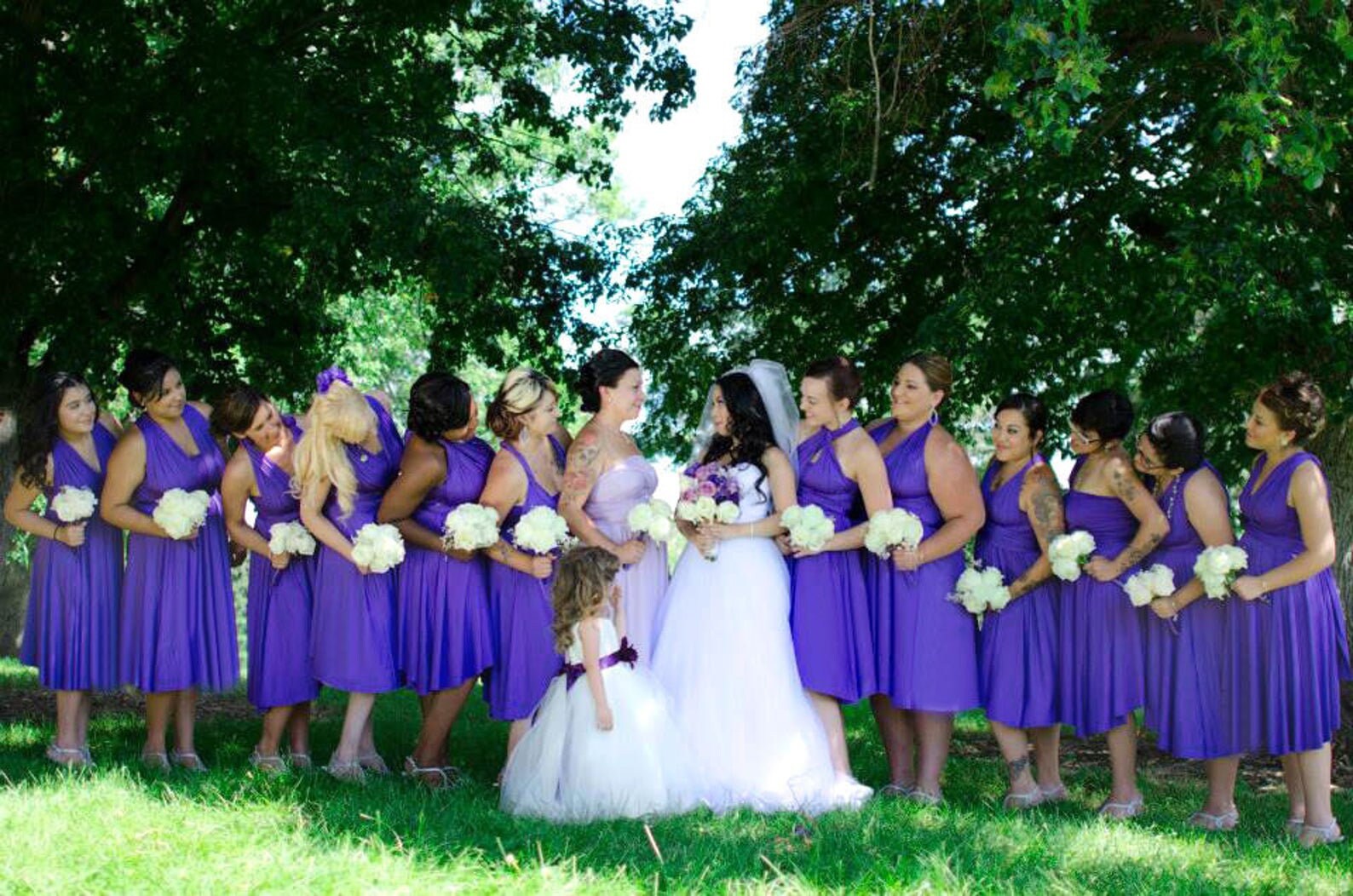 short purple bridesmaid dresses under 100 Affordable Lavender Chiffon Bridesmaid Dress Short Formal Dress W/Flow   DaisyFormals-Bridesmaid and Formal Dresses in 59+ Colors