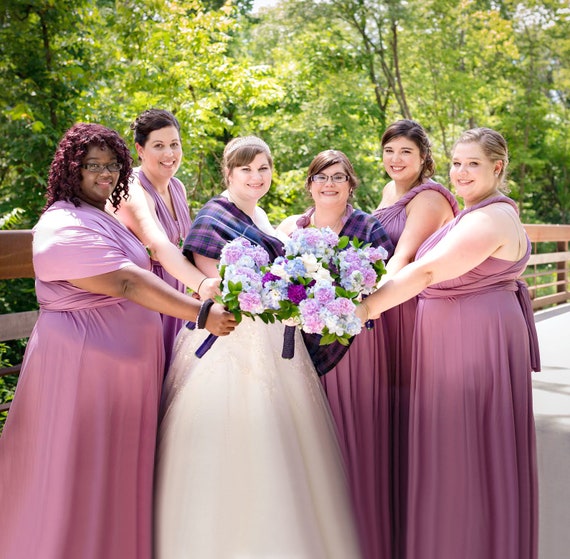 plus size multiway bridesmaid dress