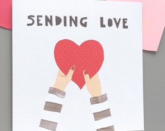 Sending Love card