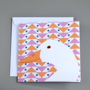 Goose blank card