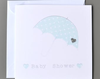 Baby Shower Card  Blue Boy