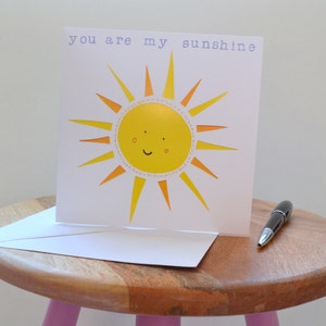 You are my sunshine Card image 3