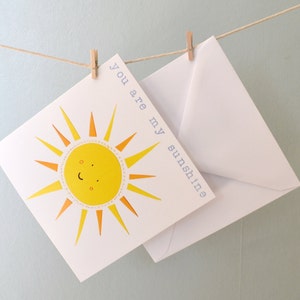 You are my sunshine Card image 4