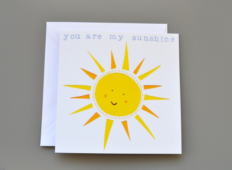 You are my sunshine Card image 1