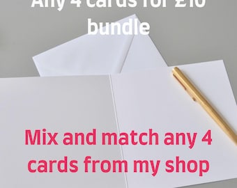 Greetings Card Bundle Mix and Match