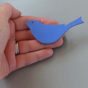 Large Scandi bird brooch