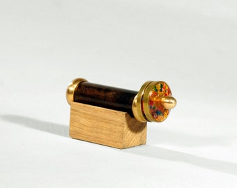 Mini Wheels Kaleidoscope, Brass kaleidoscope, Mini Scope, Miniature Brass Kaleidoscope - MK