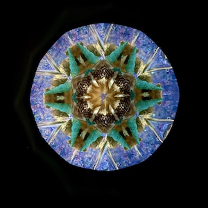 Seashells Kaleidoscope, Large Classic Kaleidoscope, Traditional Kaleidoscope, Handmade kaleidoscope COLS image 5