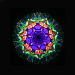 The Violet Firefly Kaleidoscope Art Gift Limited Addition Made to order VF image 8