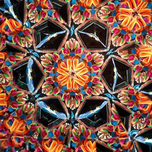 Klassisches Kaleidoskop, Goldmessing Kaleidoskop, Traditionelles Kaleidoskop, Weihnachtsgeschenkidee CO Bild 8