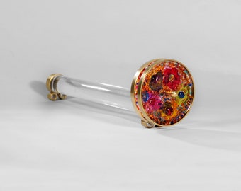 Small Wheels Tunnelscope "The Rainbow" - Transparent Kaleidoscope, Unique gift idea - TNS