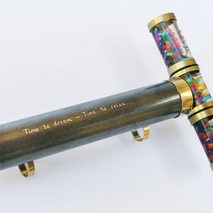 stainless steel kaleidoscope oil filled stainless steel kaleidoscope oil filled