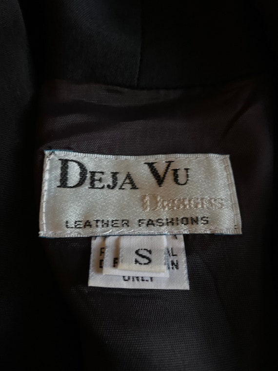 Vintage 1980’s Deja Vu Designs leather fashions w… - image 7