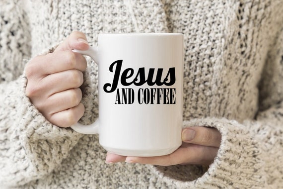 Custom Vinyl Car Decal for Coffee Mug Tumbler Gift Life Happens Coffee Helps