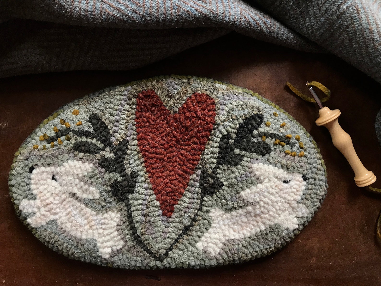 Amy Oxford Authentic Punch Hook Rug Hooking Tool Etsy