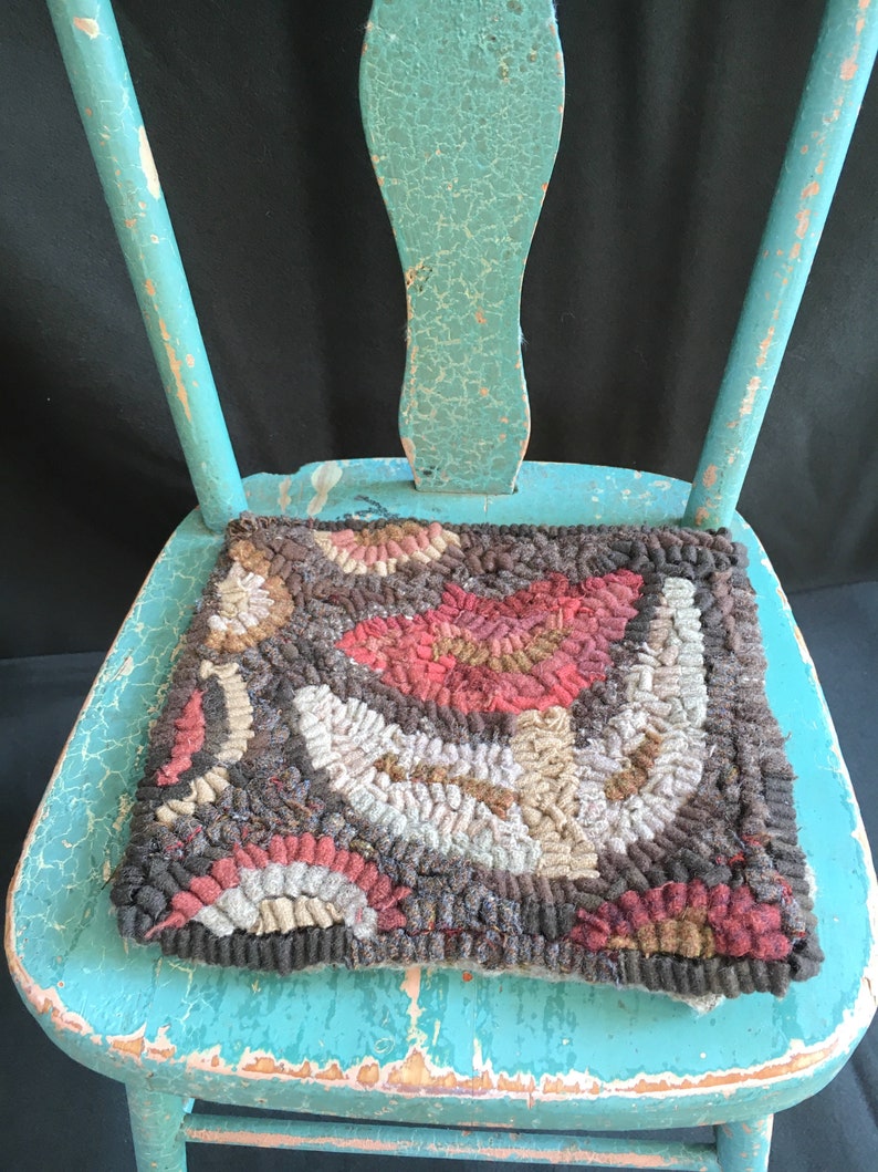 Field Tulip PDF Pattern Hooked NorthwestFolkDesign Marijo Taylor Rug Hooking Patterns Hand Hooked Rug Primitive 7 x 8