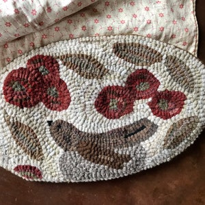 43x43cm Latch Hook Cushion Birds Lovers Pre-printed Color Canvas Acrylic  Yarn Pillow Case Crochet Cushion Arts & Crafts 