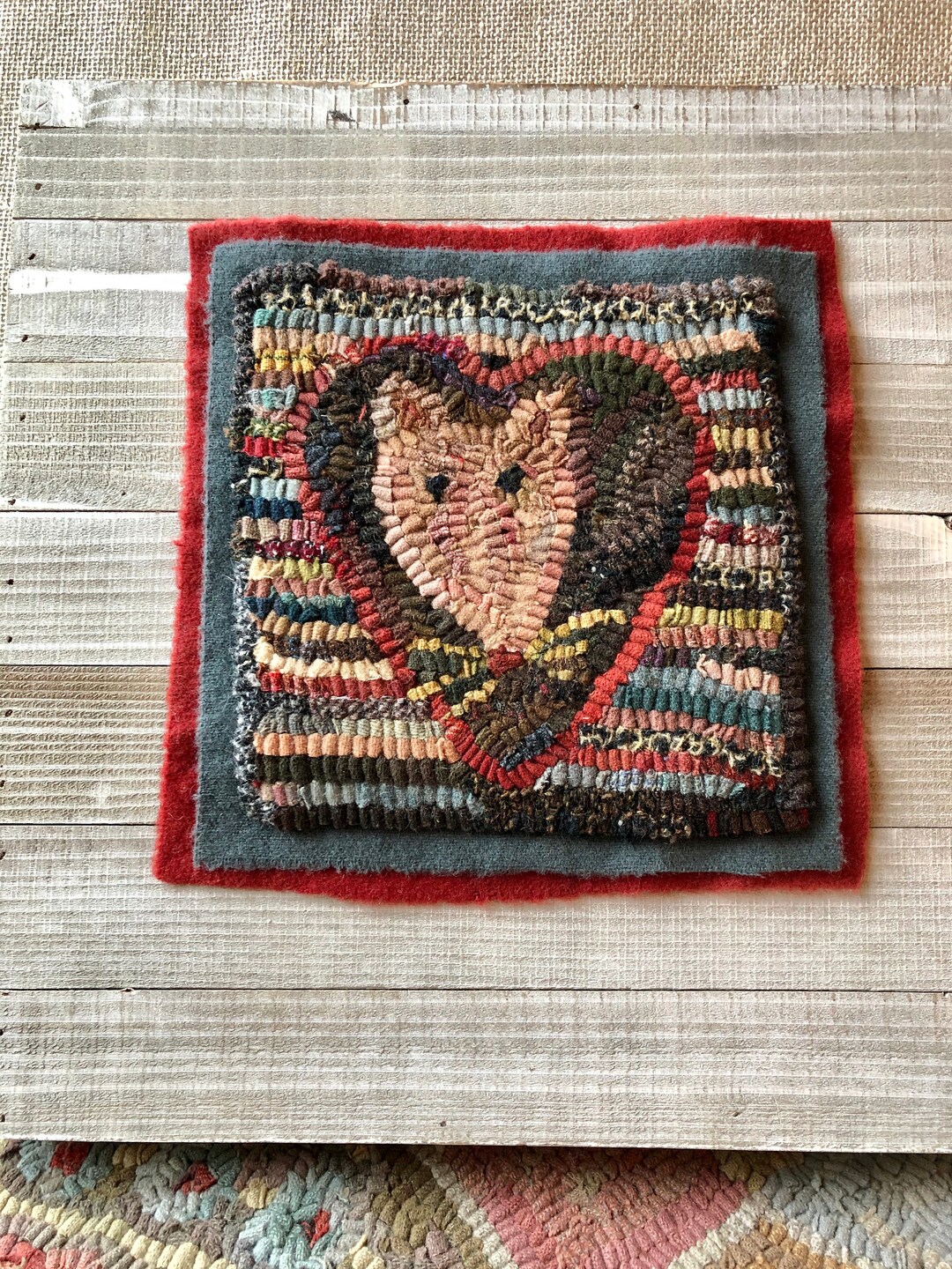 Mousie Mouse PDF Pattern Hooked Northwestfolkdesign Marijo Taylor Rug ...