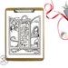 Printable Hand-drawn 25 Days of Advent Joy Bible Verse Cards ...