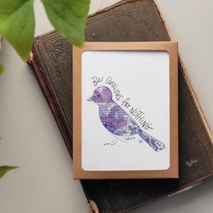 Juego de 8 tarjetas de felicitación con versículos bíblicos y himnos alentadores en acuarela